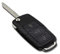 1neiSmartech Guscio Scocca Cover Telecomando 3 Tasti Ricambio Auto Compatibile con Volkswagen Golf Passat Polo E Seat Chiave Completa di Guscio E Lama