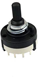 Drehschalter Stufenschalter Schalter Switch Pole Stellung Schaltstufen (Schaltstufen 2x6)