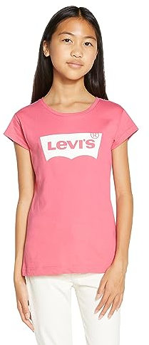 Levi'S Kids Ss Batwing Tee Fille Tea Tree Pink 12 Ans