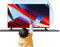 XQHD 65 Pouces Protecteur d'écran TV Anti-éblouissement, Film Anti-reflet TV Anti Reflet Protection Aide à Mieux Dormir,Matte-65in(1440X809) mm