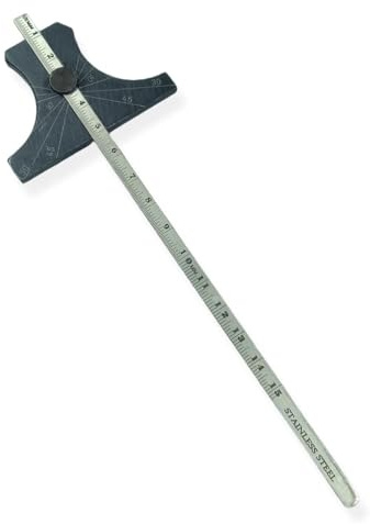 PRAZTECH® Depth Gauge Precision Stainless Steel 0 to 150mm (0 to 6) - Metric & Imperial Measurement