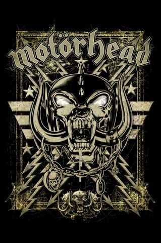 Motorhead - Warpig - Hard Rock Musik - Poster Druck - Größe 61x91,5 cm