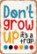 Vintage Metall Blechschild Schilder Retro Schilder Don'T Grow Up It's A Trap Nostalgische Kunst Dekoration Vintage Poster für Zuhause Bar Store Cafe Club Bauernhof Garage Vintage Metall Blechschild 14