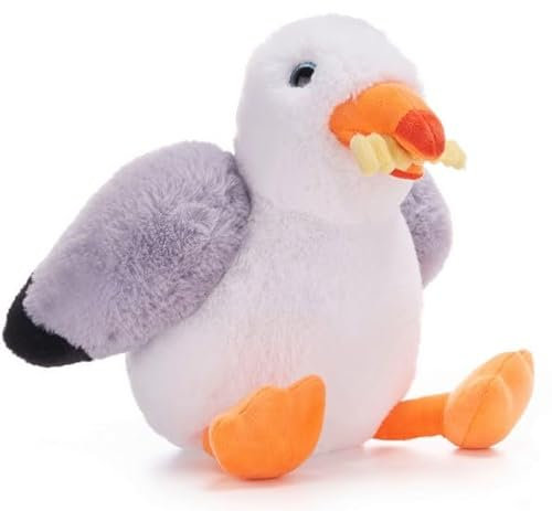 UKToyworld Steven Möwe Möwe mit Chip, 30,5 cm, weiches Plüschtier Vogel Plüschtier (Möwe mit Chip)