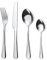 Cutlery Set for 8 People,32 Piece Forks Knives and Spoons Set,Stainless Steel Silver Flatware Set,Mixed Cutlery Sets,Knife and Fork Sets,Dishwasher Safe,Easy Clean,Mirror Polished