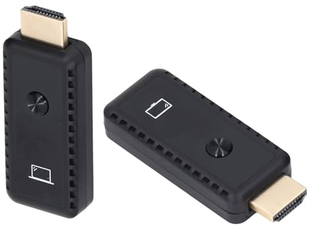 Drahtloser -Sender und -Empfänger, 4K-kompatibel, Plug-and-Play, Große Reichweite, 5 GHz, Anpassbar an PC, Laptop, Kamera, TV-Box für Projektor-Display, HDTV