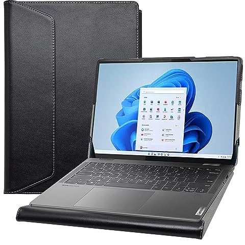 Alapmk Protective Case for HP ZBook Firefly 14 G11/EliteBook 840 G11/EliteBook 640 G11/ProBook 440 G11 & Yoga 7i 2-in-1 Gen 9 14/Yoga 7i 14 Gen 8/Yoga 7i 14 Gen 7/ThinkPad T14 Gen 5 14 Laptop,Black