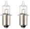ShuoHui 2er-Pack Halogen-HS3-Miniatur-Glühbirnen, 6 V 2,4 W/0,4 A/PX 13,5 s P13,5s P13.5S 6V 2.4W (6, Volt)