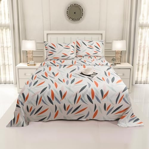 Juego de Sábanas Pirineo Termica 4 Piezas para Cama de 150 - Sábanas Polar para Invierno Cama Matrimonio | Bajera Ajustable 150x190/200+30cm, Encimera de 230x270cm y 2 Fundas Almohada 45x70cm
