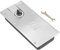 Ferme-Porte Ouvert FT2 Way, en Acier Inoxydable, Tampon Hydraulique, Charnière de Sol, Charnière de Porte en Verre, Ferme-Porte pour Poids de Porte 110 Kg, Autres Portes et