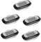 Toddmomy Lot De 5 Podomètres 3D pour Chien Compteur De Pas Moniteur De Charge Clip De Compteur De Pas pour Hommes Et Femmes Podomètres pour Personnes Âgées Trackers D'Activité
