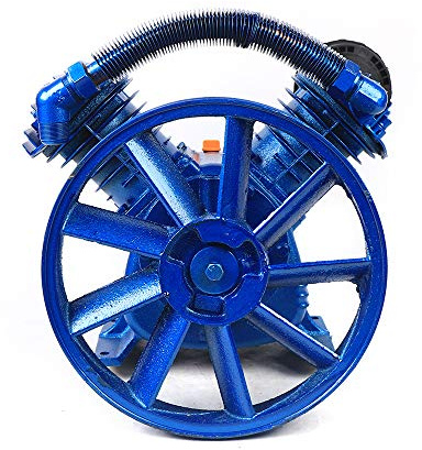 Kompressor Aggregat 2 Zylinder 4KW, V-Typ Kolben Pumpenkopf Luftkompressor 850rpm, Kompressor Luftkompressor-Pumpenkopf, Auspuffvolumen 600L