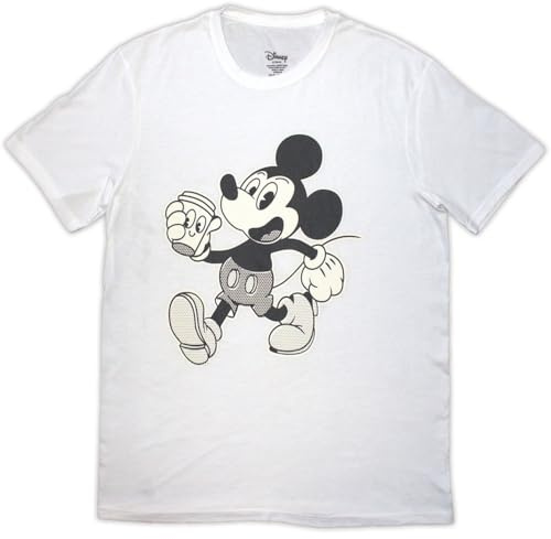 Rock Off officially licensed products Mickey Mouse & Coffee T Shirt L