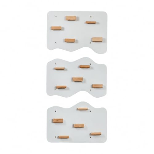 Woodandherts Klettergriffe, Kletterwand Kinderzimmer, Klettern, Indoor Spielplatz, Kletterwand, Klettersteine, Baby Klettern Indoor, Spielplatz, Klettergriffe Kinder, Kletterseil Kinder (Snow White)