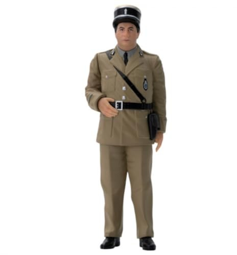 Michel Galabru Jérome Gerber 2 - Scène de film Les Gendarmes de Saint Tropez - Statue à collectionner en PVC série Cine-Mini - Hauteur 10 cm
