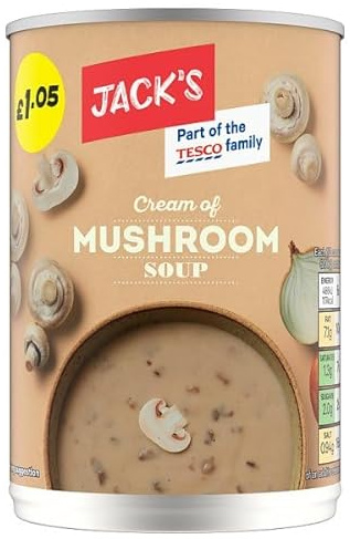 Jack's Cream of Mushroom Soup 400g | Case of 6