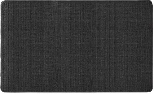 Primaflor - Ideen in Textil Natur Sisal-Teppich SISALLUX - Schwarz, 160x240cm, Rutschfester Vorleger, Fußbodenheizung geeignet, Sisal-Matte als Küchen-Läufer