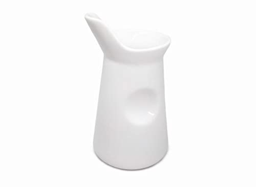 NERTHUS FIH 418 Milchkännchen Porzellan 125 ml, ursprüngliche, Weiß