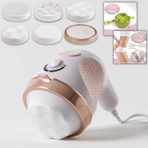 VELFORM Masajeador Anticelulítico Eléctrico Vibratone Pro, 3000RPM, Masaje anticelulítico adelgazante, Piel más firme, Tonifica y relaja a la vez, Versatil, Libera tensión, 3 tipos de masajes