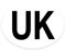 stika.co Road Legal UK United Kingdom Symbol Reflective Car Vinyl Sticker Decal – 170x130mm Oval for European Roads