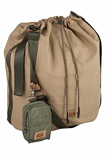 camel active Damen LAONA Cross Bag aus leichtem Canvas Material