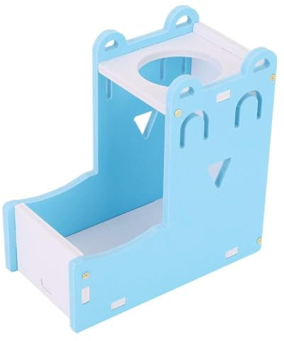 Agatige 5,12 x 5,12 x 2,76 Zoll Hängende Wasserfütterungsflaschen Hängende Wasserflasche Basis Lebensmittelbehälter Basis Haustier automatische Fütterung Basis für Hamster Ratten Haustiere Kleintiere