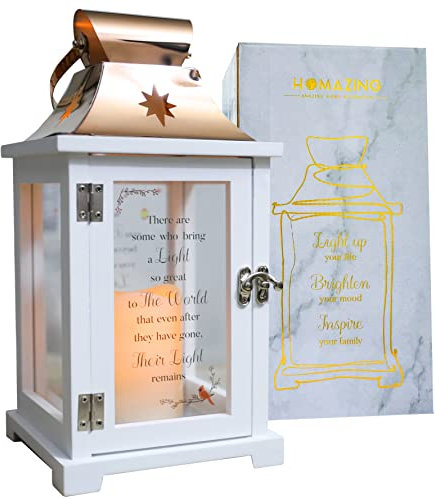 Linterna conmemorativa, regalos de duelo pensados, regalos de condolencias por la pérdida de un ser querido, regalos conmemorativos, regalos de recuerdo por la pérdida de la madre y padre, regalos