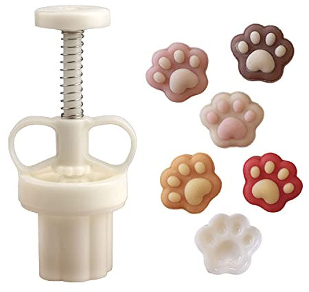 Chinesische Mondkuchen-Blumenform Set Mondkuchenform， Backwerkzeuge mit Stempel，Cookie Stamp Mooncake Form，für Backen DIY (1*stamp（35g）)