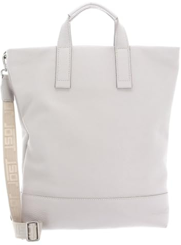 JOST Leder Rucksack Umhängetasche mit Laptopfach Vika X-Change Bag Porcelain creme