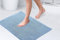 Emma Barclay Alfombra de baño Antideslizante de Tacto Suave en Color Azul, Alfombrilla de Ducha de 40 x 60 cm