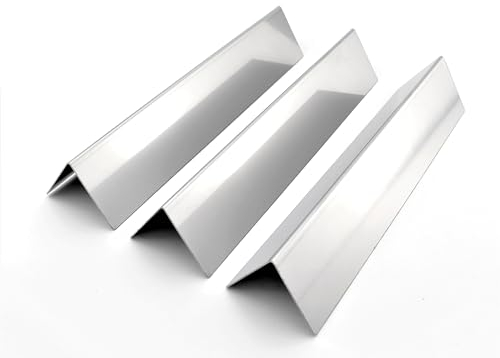 Aromaschienen 3 Stück I 7635 Weber Spirit 210 220 E210 S210 E220 S220 Series Flavorizer Bars ab Bj. 2013 Edelstahl Brennerabdeckungen Aromaschienen für Weber Spirit 210 Made in Germany