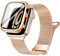 Ocaer Kompatibel mit Apple Watch Armband 40mm mit Hülle, Metall Magnetisch iWatch Armband mit Bildschirmschutz für Apple Watch SE Series 6 5 4，Edelstahl Mesh Loop (Rosegold, 40mm)