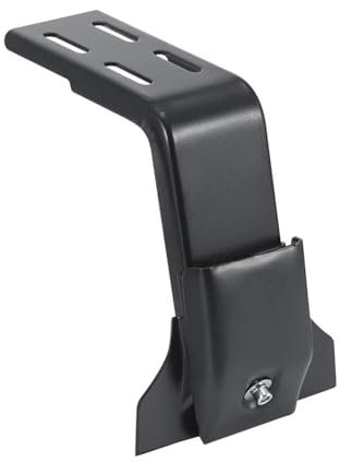 Portaequipajes Coche Baca Soporte Universal para Montaje En Techo Coche Adaptador Montaje En Canal con Revestimiento Acero 1 Ud.(19-23CM 1PC)