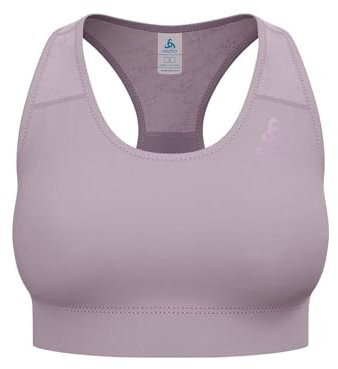 Odlo Essential Bralette Print Sport-BH Damen grau - Gray Ridge XS