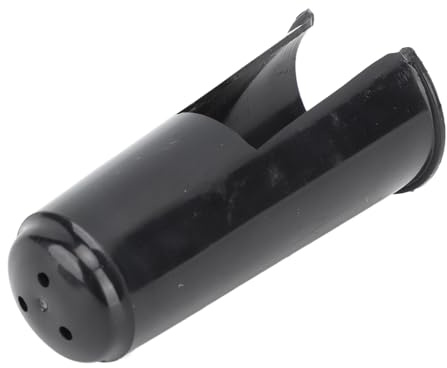 Mundstückschutzhülle für Klarinette, robuste Kunststoffhülle zum Schutz vor Beschädigungen, Mundstückschutzhülle für Altsaxophon mit ergonomischem Design, integrierte Blattschraube