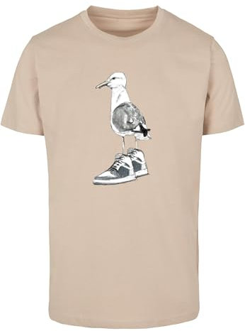 Mister Tee Herren Seagull Sneakers Tee Sand, XXL