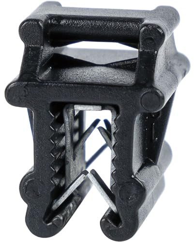 WKK 61131071 BEF.Clips 0,7-3,0mm Rw. am Pr, Silber, Oben/rechtwinkeling