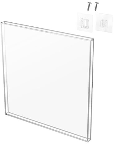 Vetrina per dischi - Cornice per album di dischi in vinile, Vetrina per cornice per | Espositore per carte fotografiche in acrilico, vetrina porta carte fotografiche, cornice quadrata in vinile per