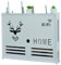 Onxyrbyte WLAN Router Aufbewahrungsbox,WiFi Wandhalterung Router Regal,Wireless Router Rack,WäRmeableitung Sicherheit,Blockiert Nicht Signals,Aufbewahren WLAN-Routern Fernbedienungen Medienboxen