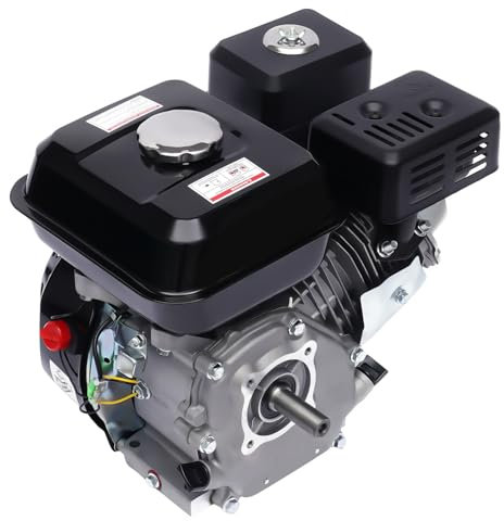 Moteur à essence - Moteur sur pied - Moteur industriel - Moteur à kart - Démarreur à traction - Nettoyeur haute pression - Moteur de rechange - Moteur monocylindre - Refroidissement de l'air -