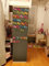 Tafelfolie magnetisch 50x100cm 40x100cm 30x100cm | grau |Selbstklebende magnetische Tafelfolie | Kreidetafel | Memotafel Kühlschrank | Magnetfolie selbstklebend (60x100)
