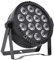 RGBW PAR Licht 80W DMX512 Bühnenbeleuchtung - Wasserdicht, 14x6W LED mit Fernbedienung, Tragbar für Konzerte/Partys/Hochzeiten (Schwarz)