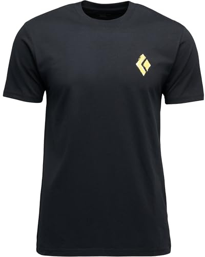 Black Diamond Shredded Herren-T-Shirt, kurzärmelig