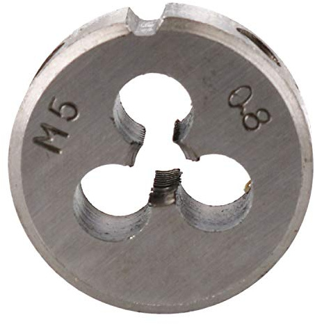 M5 x 0.8mm Metric Die Nut, Tungsten Steel, Thread Cutter 1 (25mm) TD067
