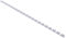 Exacompta - Réf. 75100E - Boîte de 100 reliures spirales en PVC blanc 6 mm - permet de relier 2 à 20 feuilles de 80g format A4 ou A3 paysage - convient pour tout type de machine à relier à anneaux
