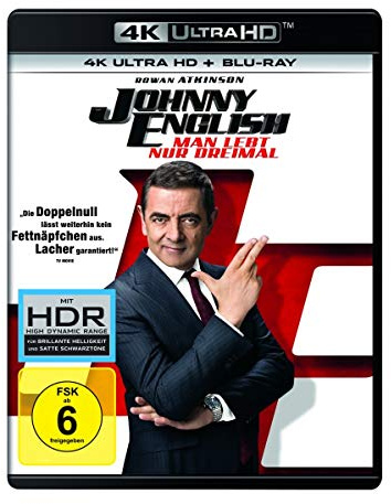 Johnny English - Man lebt nur dreimal (4K Ultra-HD) (+ Blu-ray 2D)