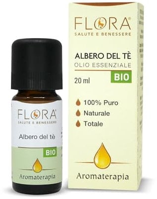 FLORA Olio essenziale di Albero del tè BIO-CODEX 20 ml