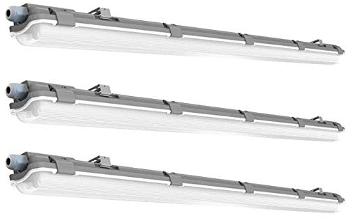 etc-shop 3er Set LED 20 Watt Wannen Leuchten Lager Hallen Beleuchtung Werkstatt Garagen Decken Lampen Röhren