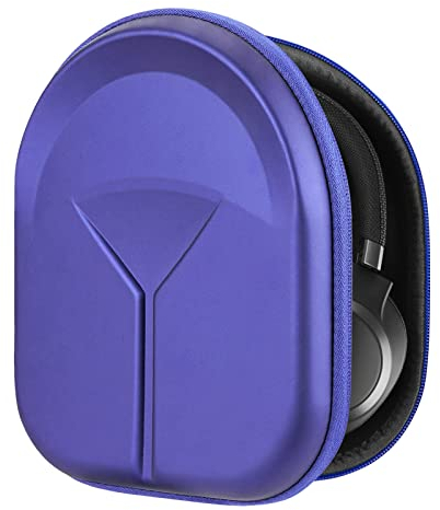 Geekria Custodia rigida per cuffie JBL T750BTNC, Live 650BT NC, Live 500BT, JBL TUNE 750, Lifestyle E65BTNC, Auricolari Custodia Da Trasporto Rigida, Borsa da viaggio (Blu)
