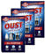 3 x 3 sachets Oust All Purpose Descaler Cleaner Kettle Iron Household Appliances